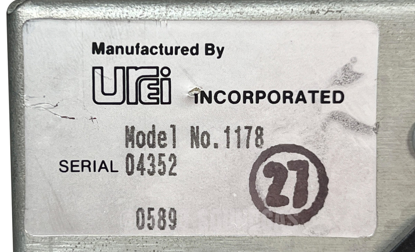 Urei Model 1178