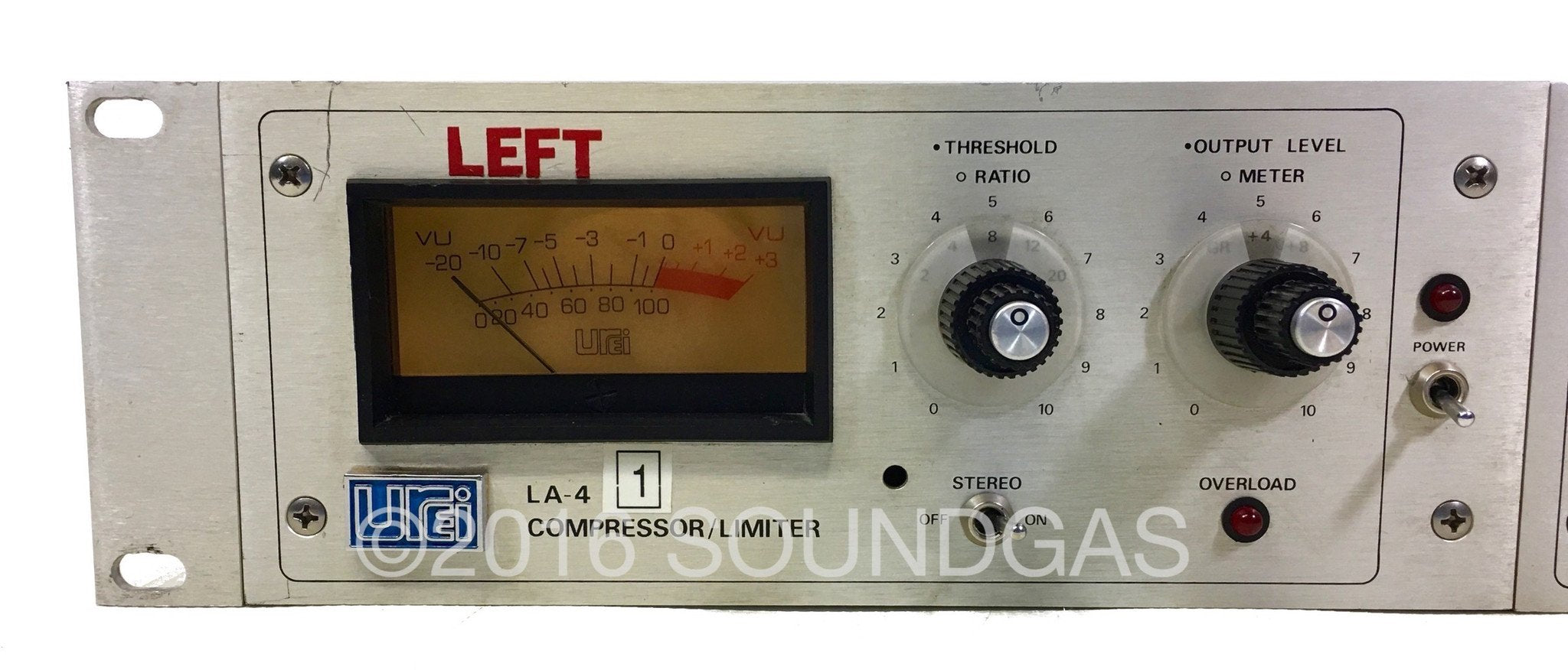 UREI LA-4 Silverface Compressor / Limiter Pair FOR SALE – Soundgas