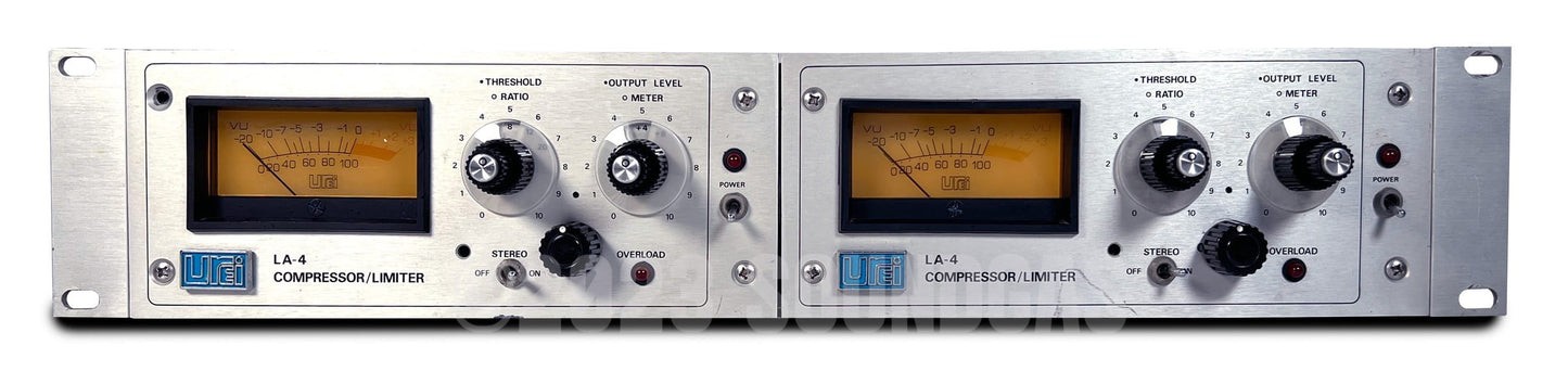 Urei LA-4 Silverface Compressor Pair