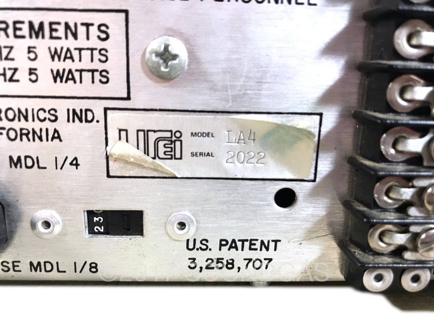 UREI LA-4 Silverface Compressor / Limiter Pair