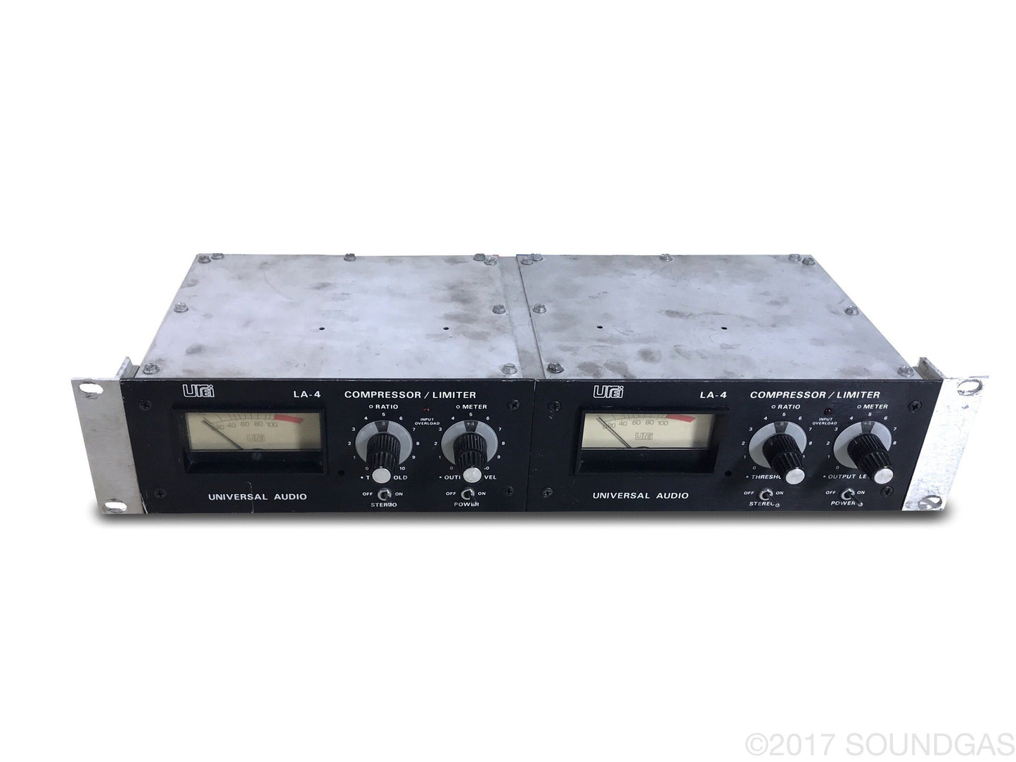 UREI LA-4 Silverface Compressor / Limiter Pair