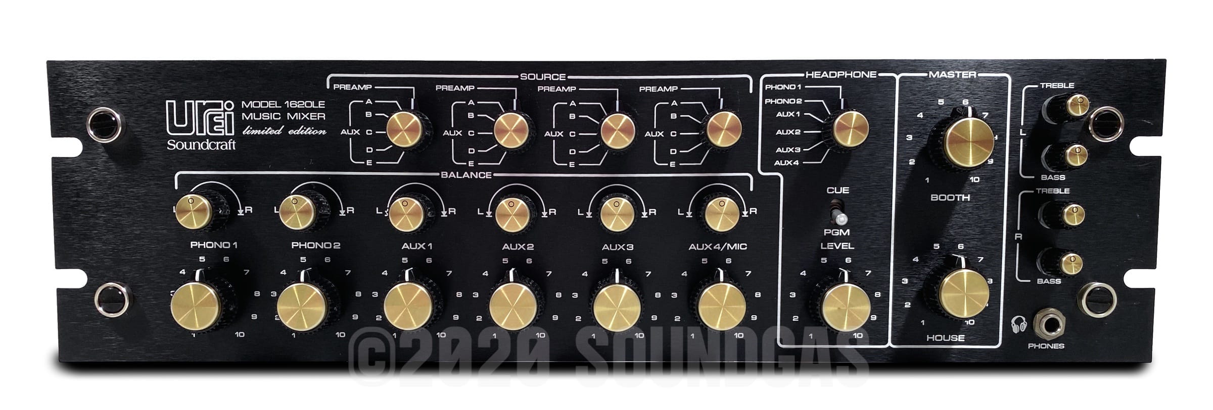 Urei-Soundcraft Model 1620LE Mixer