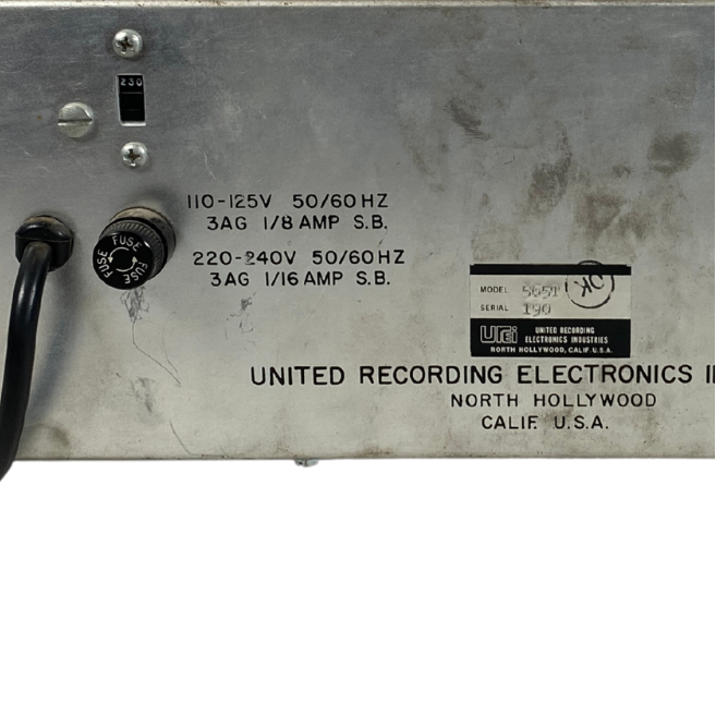 Urei 565T Filter reverse