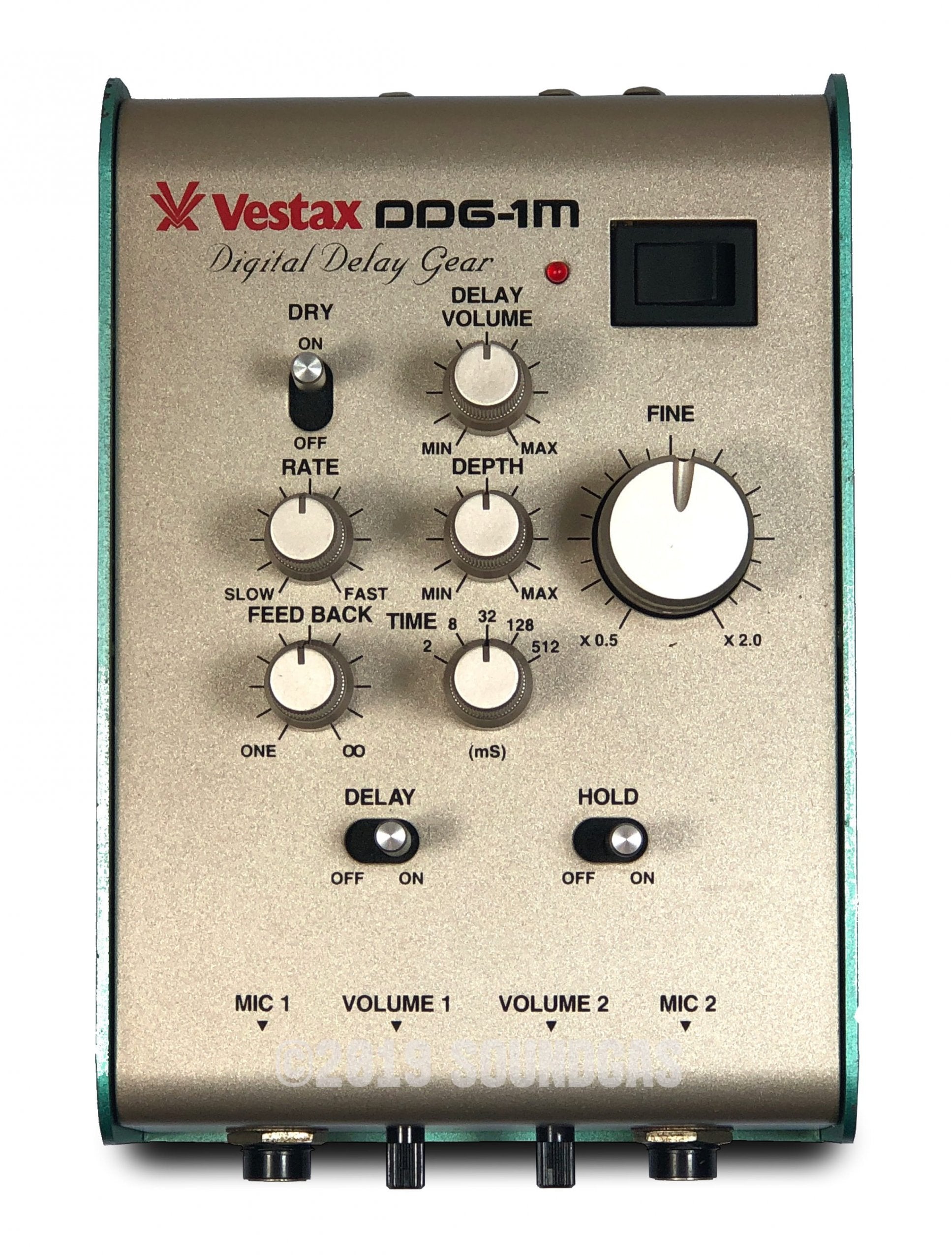 Vestax DDG-1M Digital Delay Gear FOR SALE – Soundgas