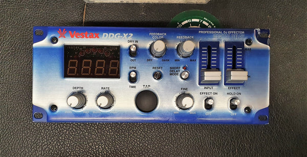 【希少】Vestax DDG-X2 デジタルディレイ DJエフェクター Vestax DDG-X2 Digital Delay FOR SALE – Soundgas