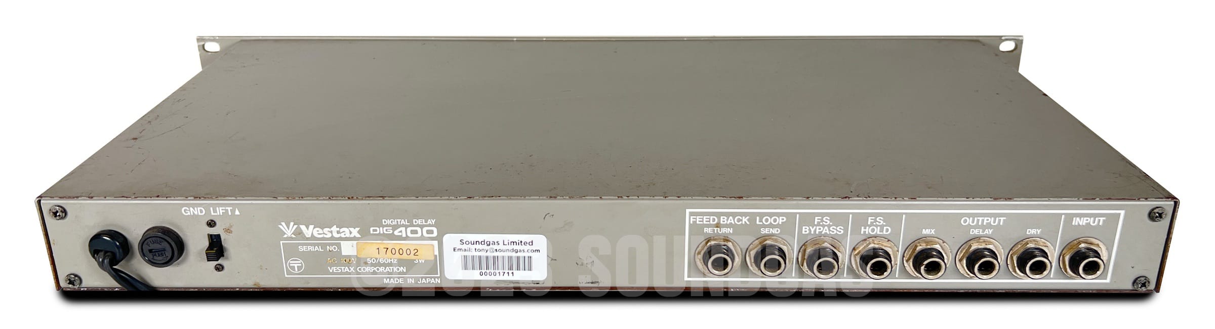 Vestax DIG 400 Digital Delay