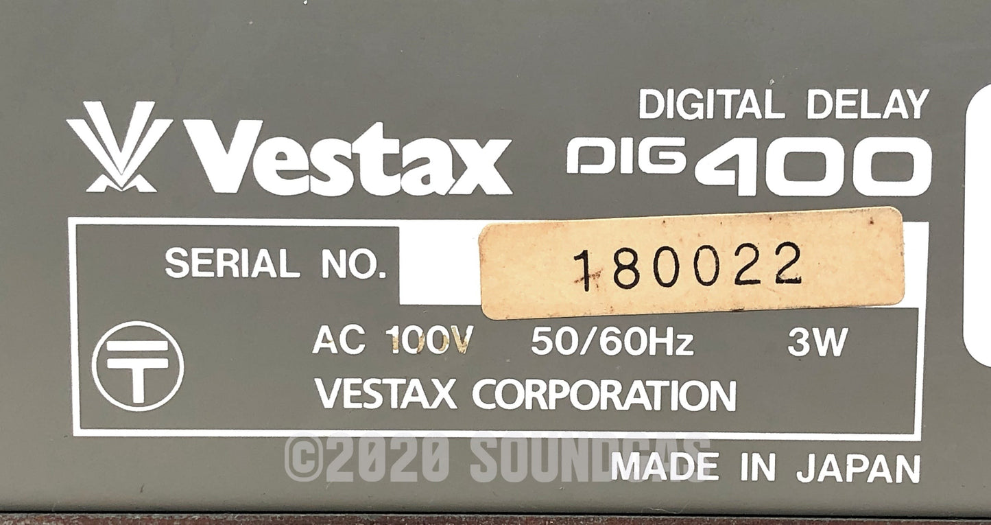 Vestax DIG 400 Digital Delay