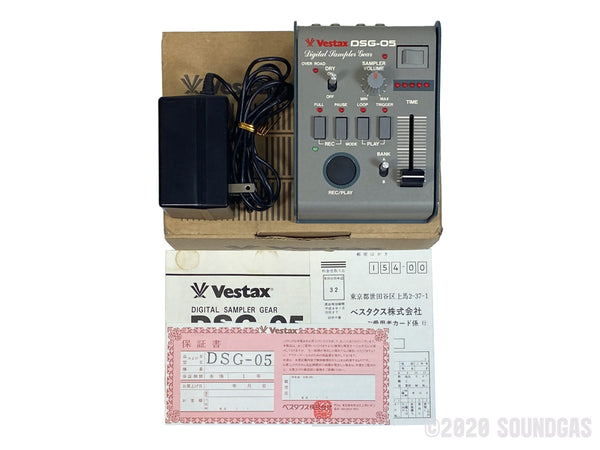 VESTAX DSG-05 DJ サンプラー Vestax DSG-05 Digital Sampling Gear FOR SALE – Soundgas