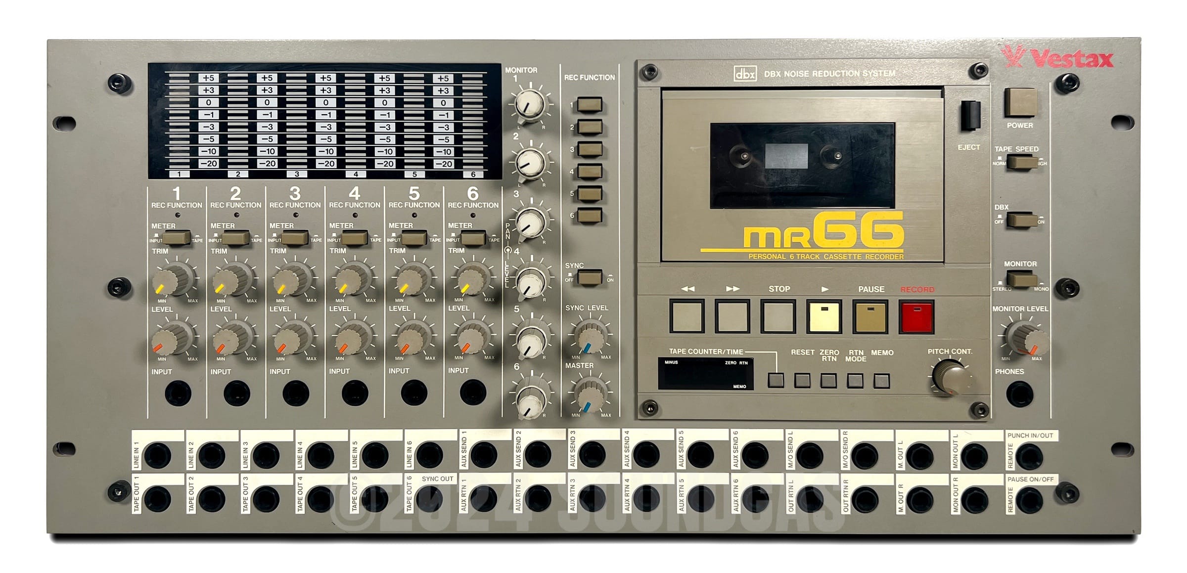 Vestax MR-66 6-Track Recorder FOR SALE – Soundgas