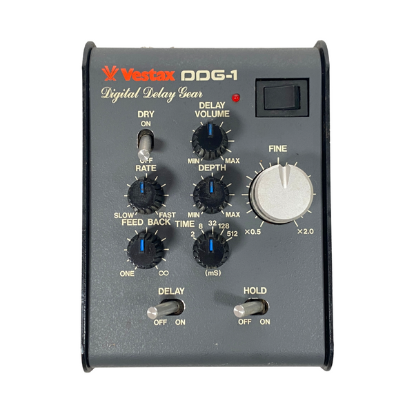 Vestax DDG-1M デジタルディレイ Vestax DDG-1 Digital Delay Gear (SN 1313) FOR SALE – Soundgas