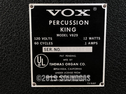 Vox Percussion King Model V829