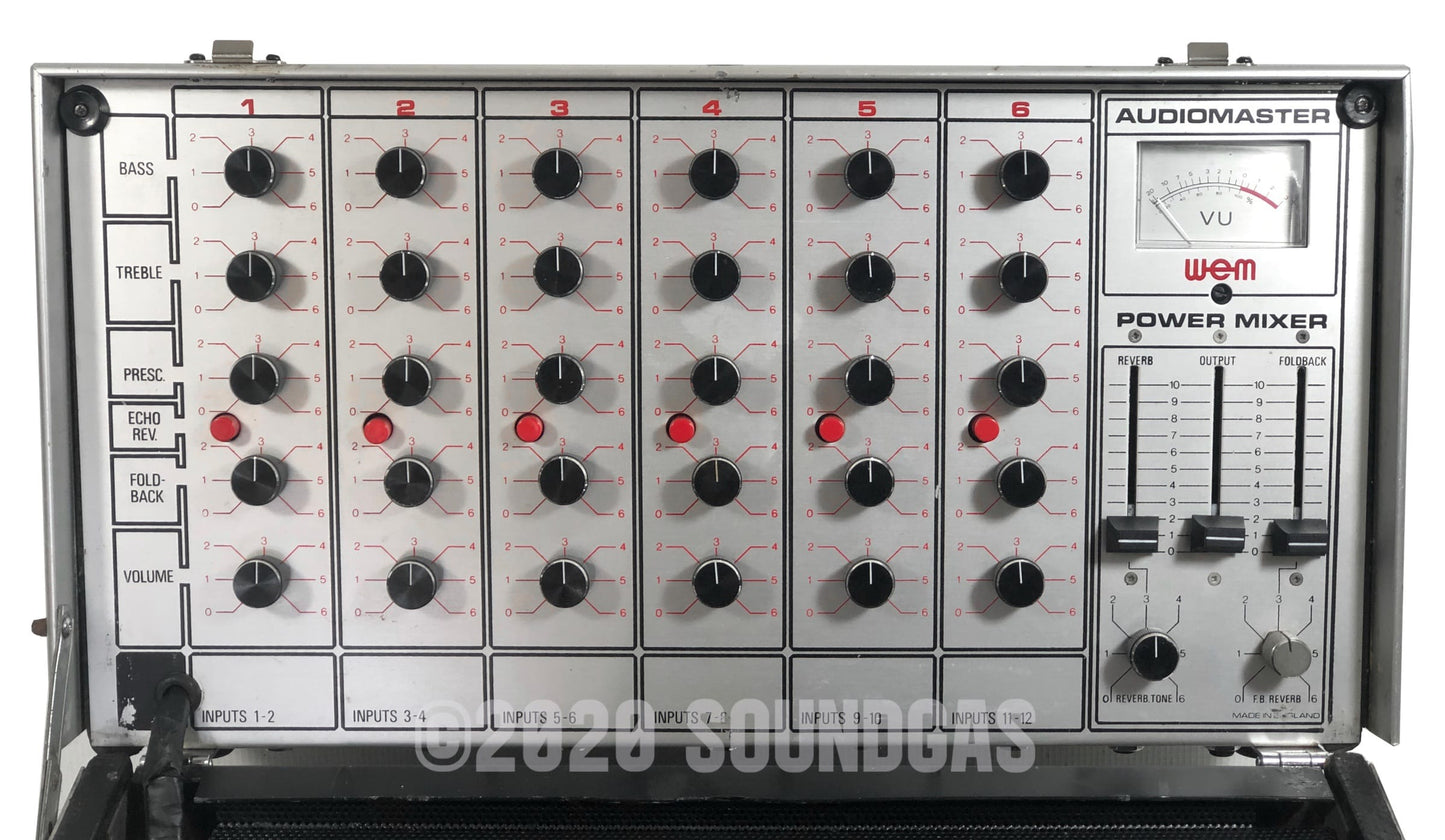 WEM JB-200 Audiomaster Power Mixer