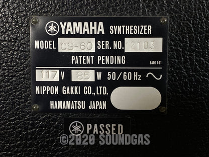 Yamaha CS-60