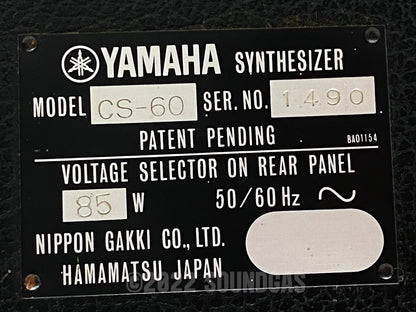 Yamaha CS-60