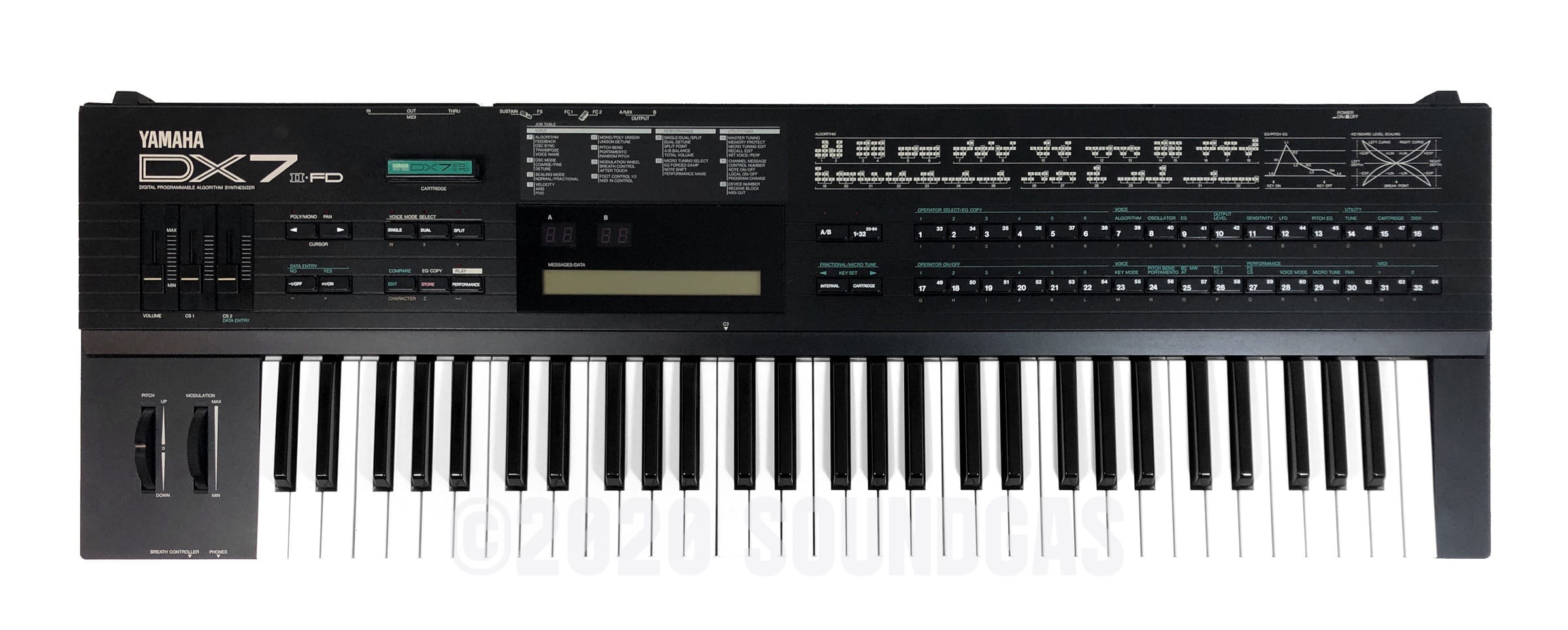 Yamaha DX-7 II-FD FOR SALE – Soundgas