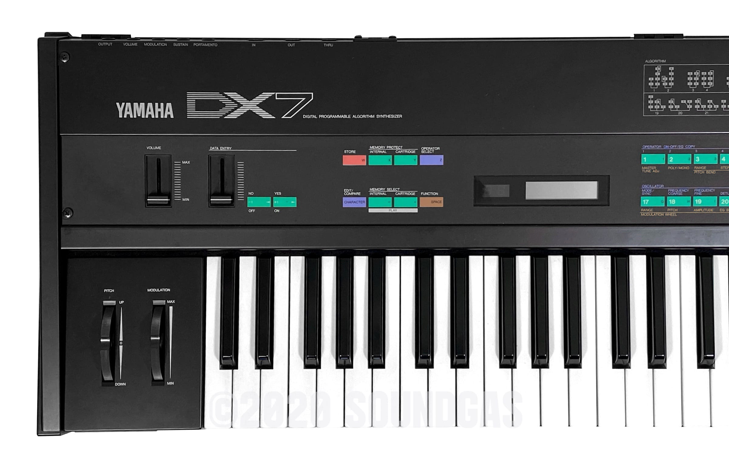 Yamaha DX-7 - Mint + Accessories FOR SALE – Soundgas