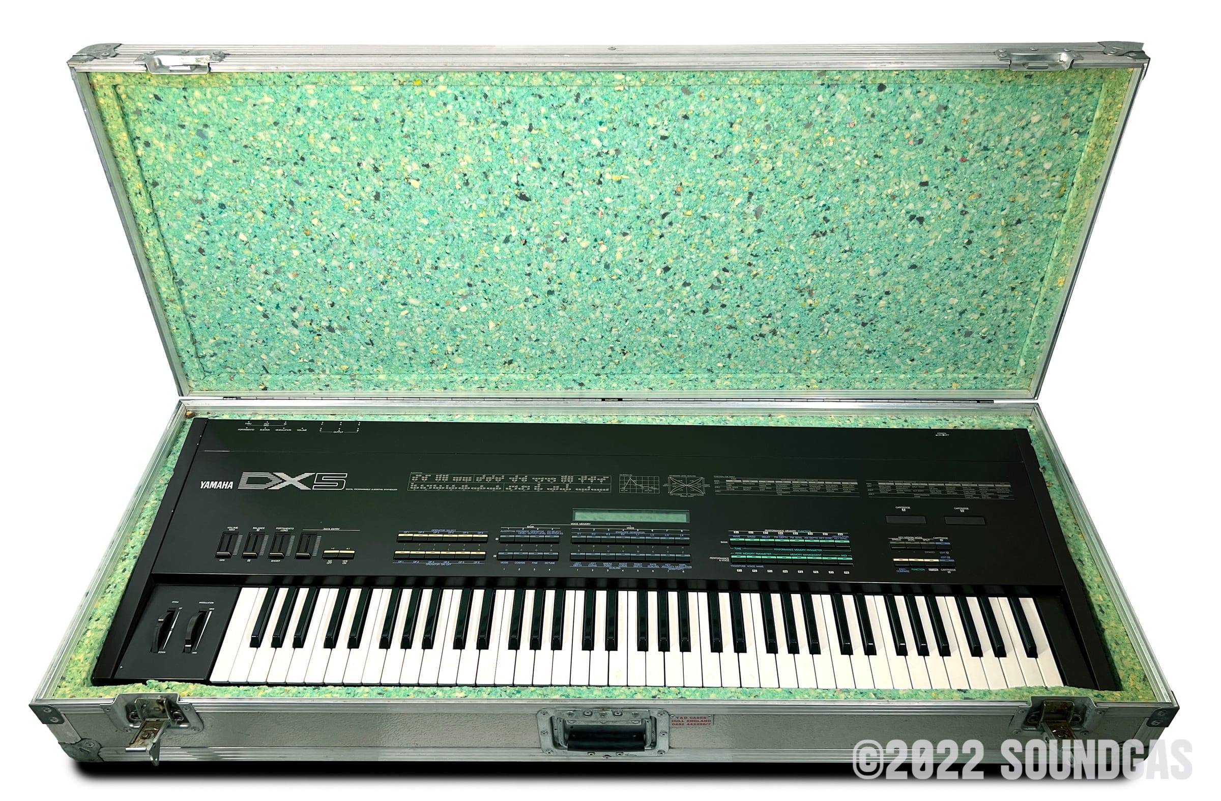 Yamaha DX5, BC1, ROMs, Cased / DX-5 FOR SALE – Soundgas