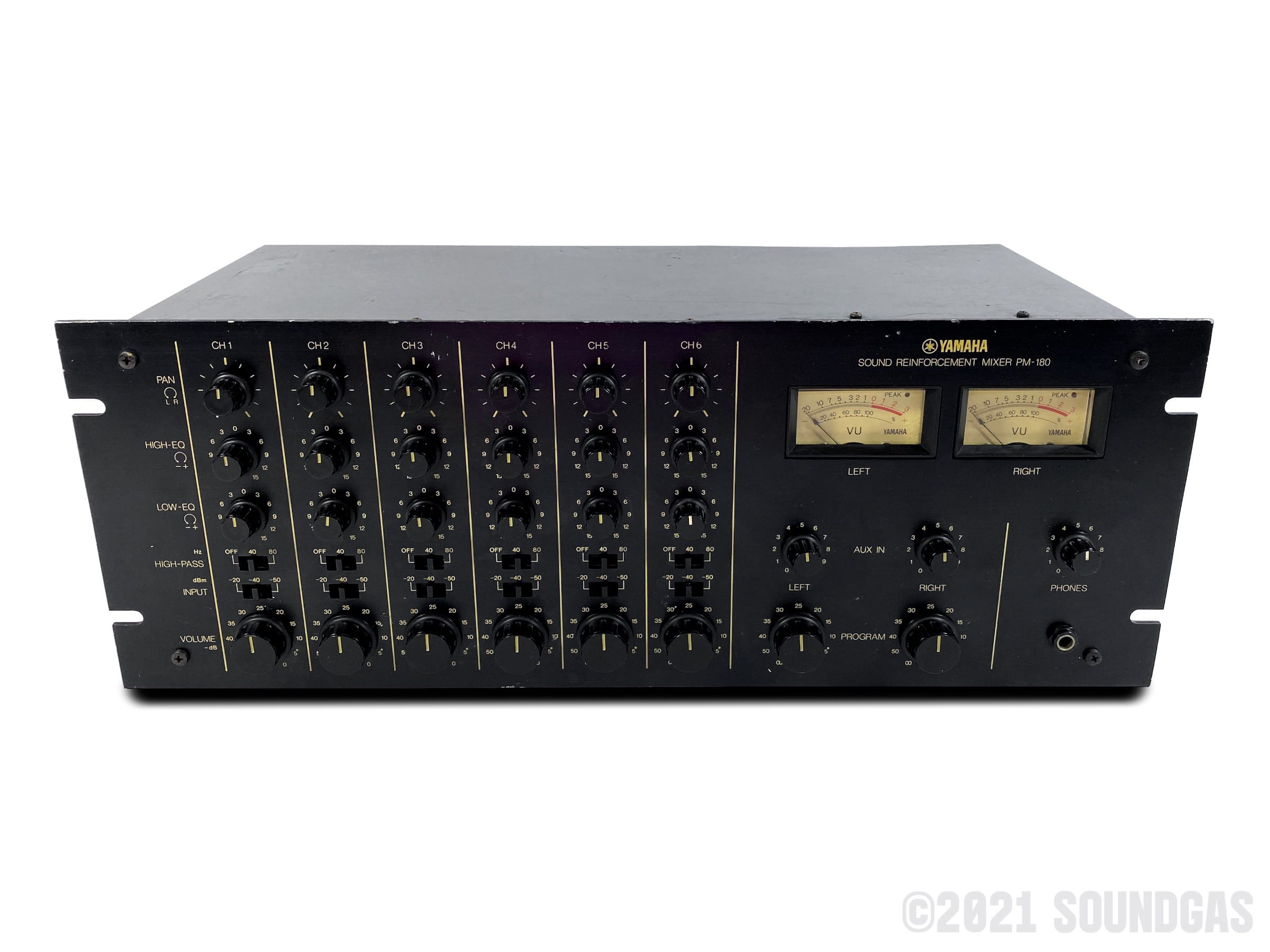 Yamaha PM-180 Rack Mixer FOR SALE – Soundgas