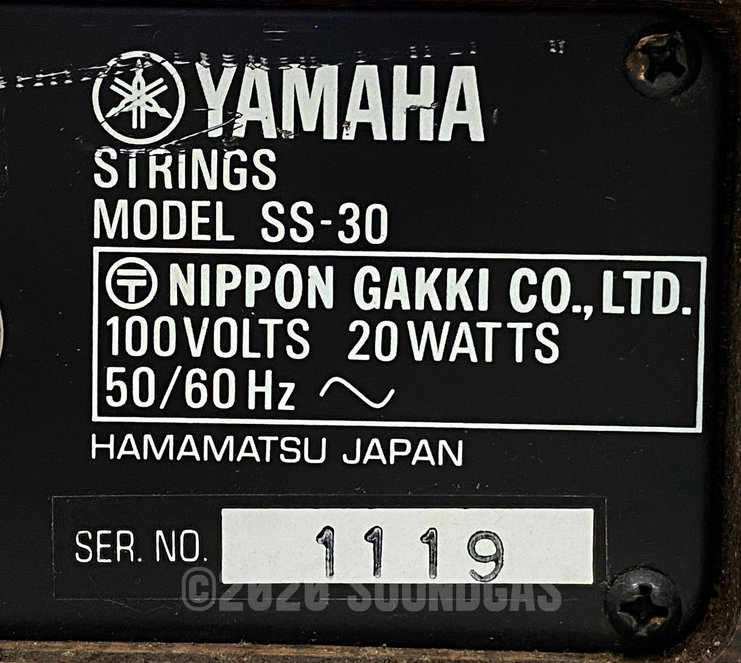 Yamaha SS-30