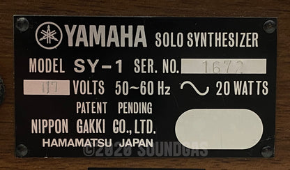 Yamaha SY-1