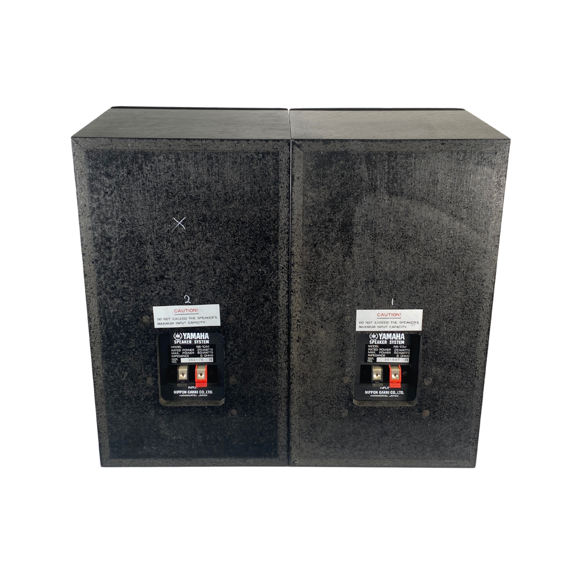 Yamaha NS-10M Pair (Serials 301997/302176) FOR SALE – Soundgas Yamaha NS-10M Pair (Serials 301997/302176) FOR SALE – Soundgas