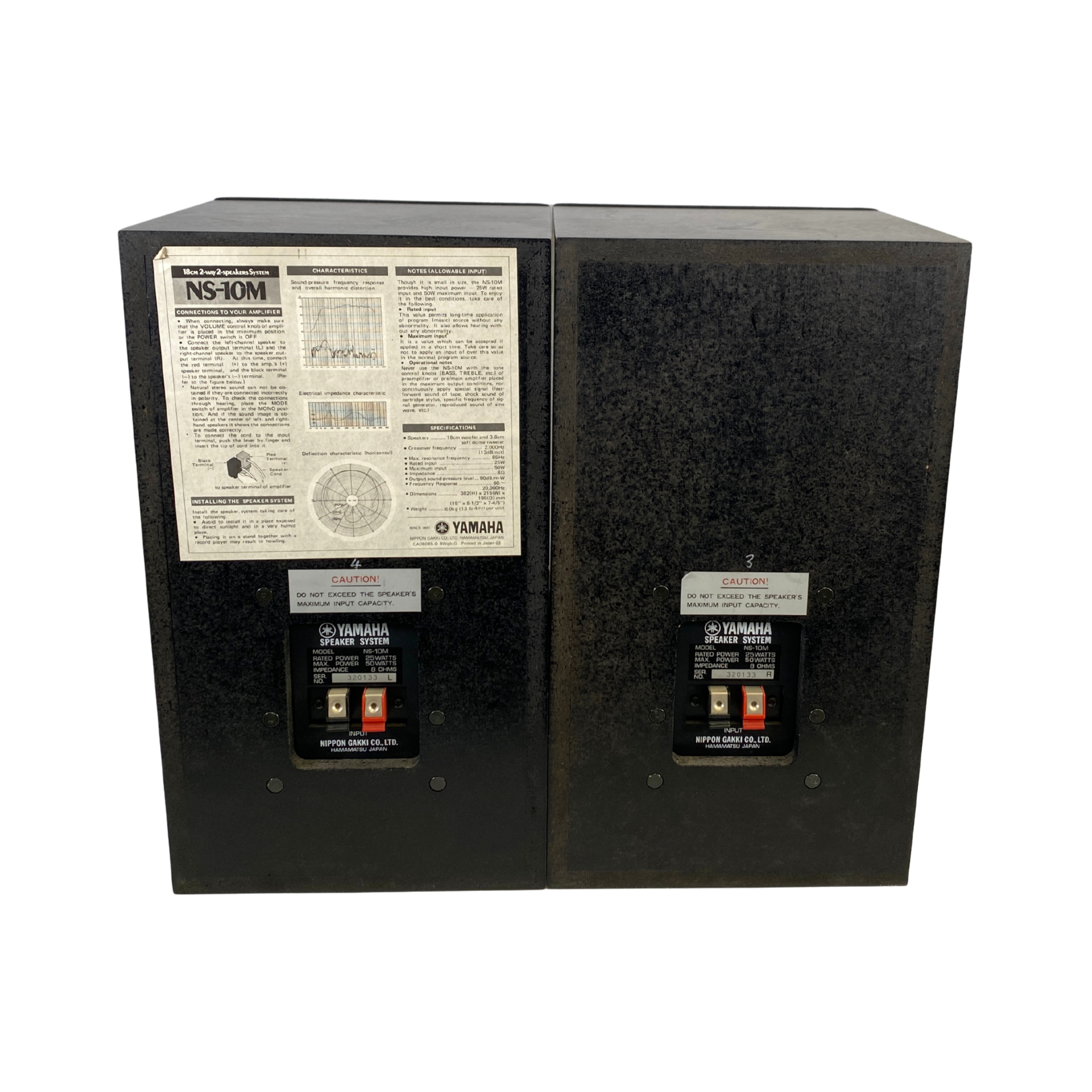 Yamaha NS-10M (320133) Rear