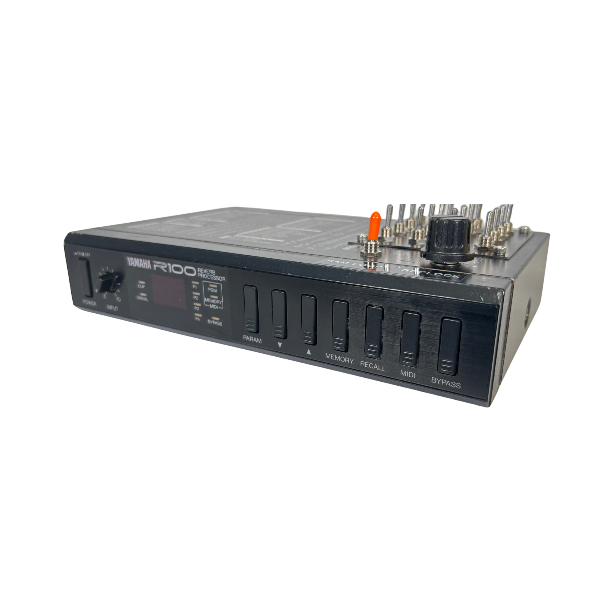 Yamaha R100 Reverb Processor Circuitbent - SN OO01284 right