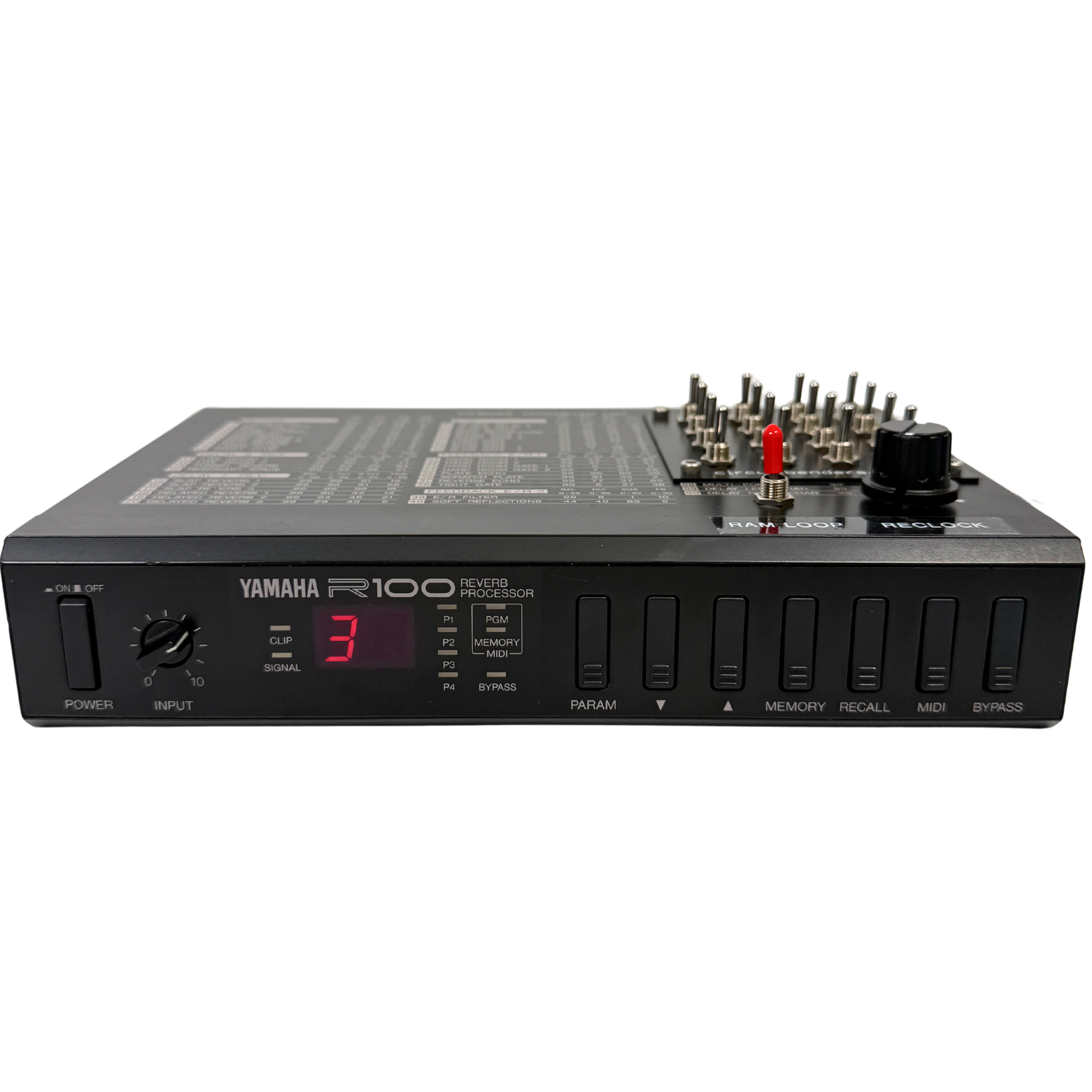 Yamaha R100 Reverb Processor Circuitbent