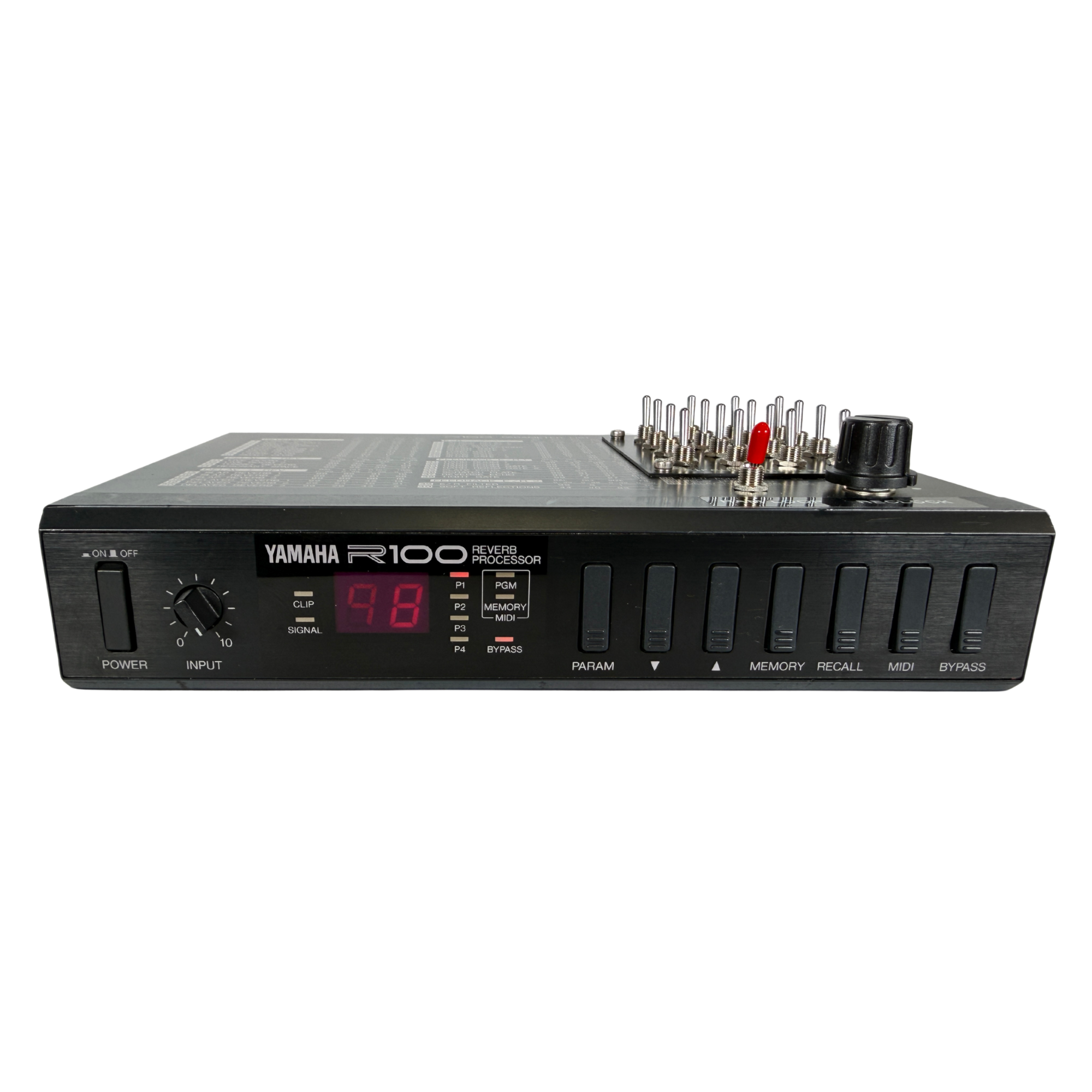 Yamaha R100 Reverb Processor Circuitbent