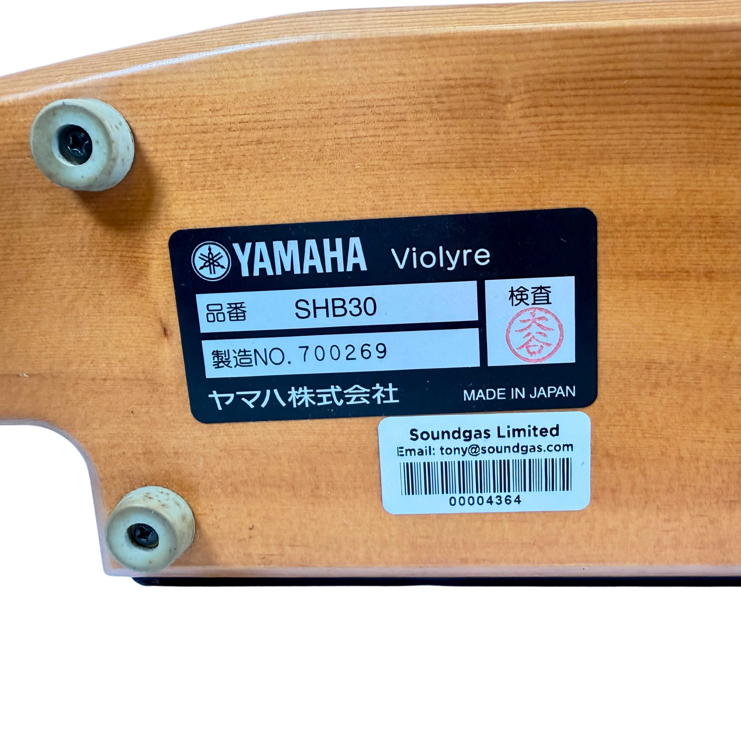 Yamaha SHB-30 Bass Violyre Taishogoto_5