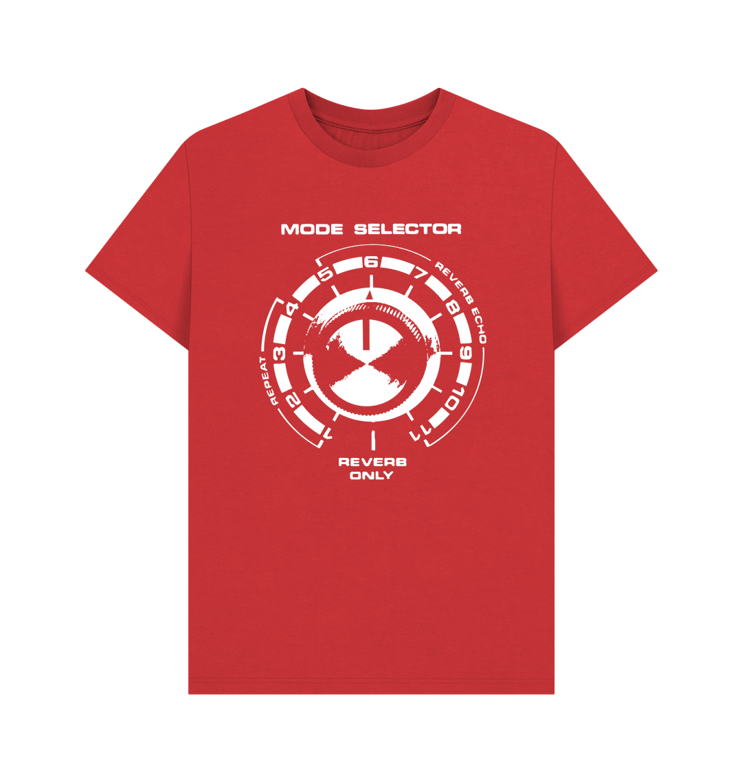 Red Soundgas Mode Selector Space Echo T Shirt