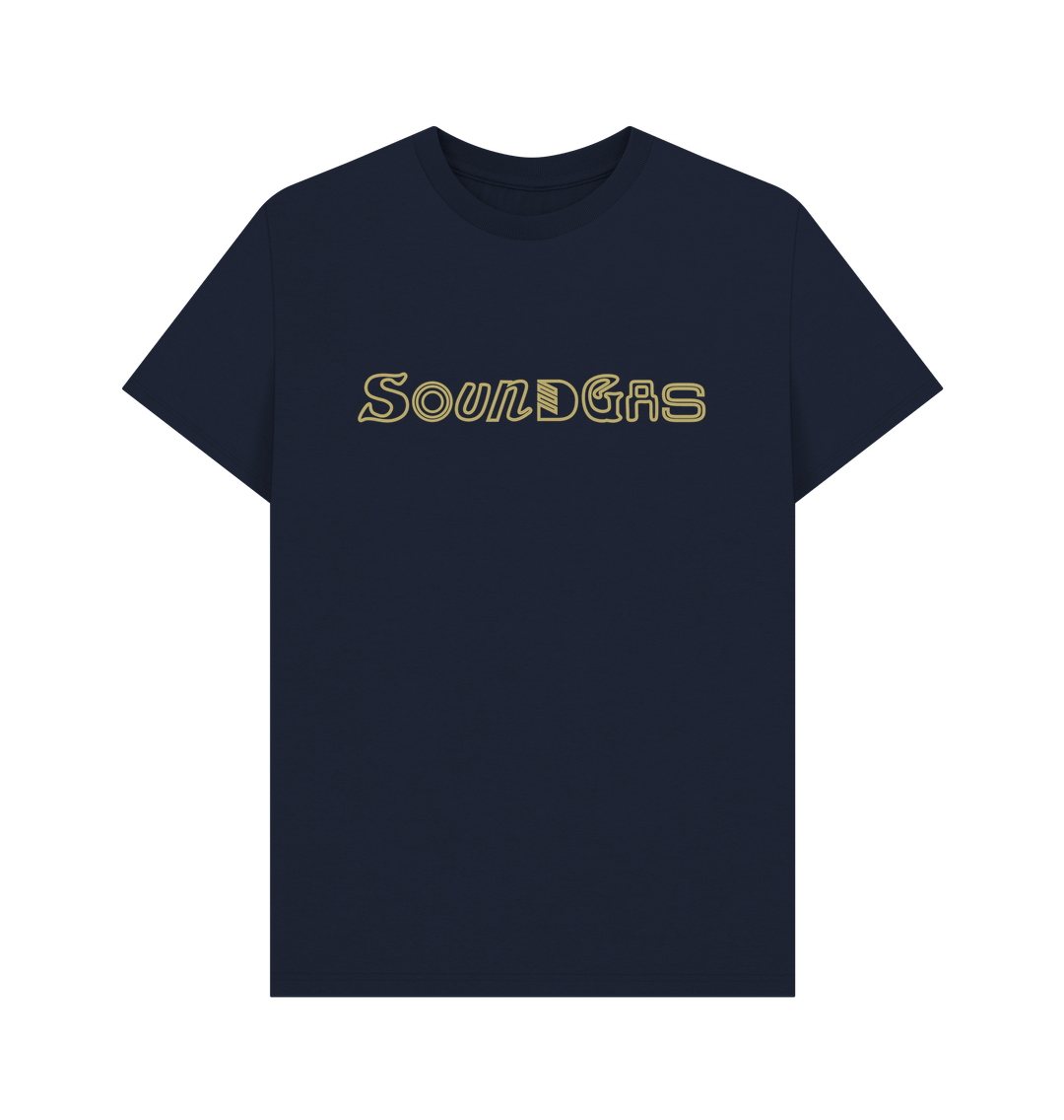 Navy Blue Soundgas Gold Logo