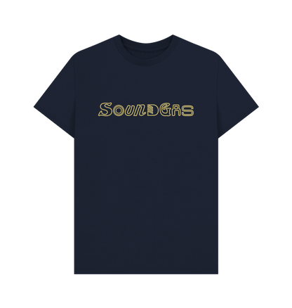 Navy Blue Soundgas Gold Logo