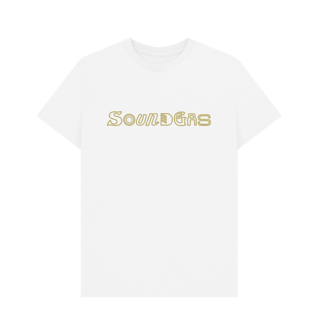 White Soundgas Gold Logo