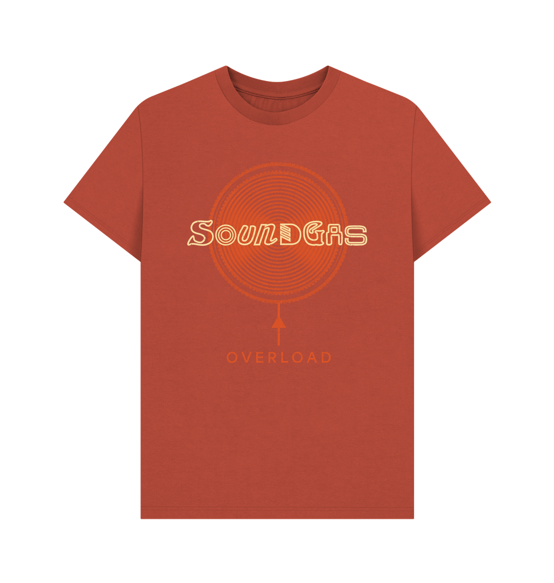 Rust Printed T-shirt Front