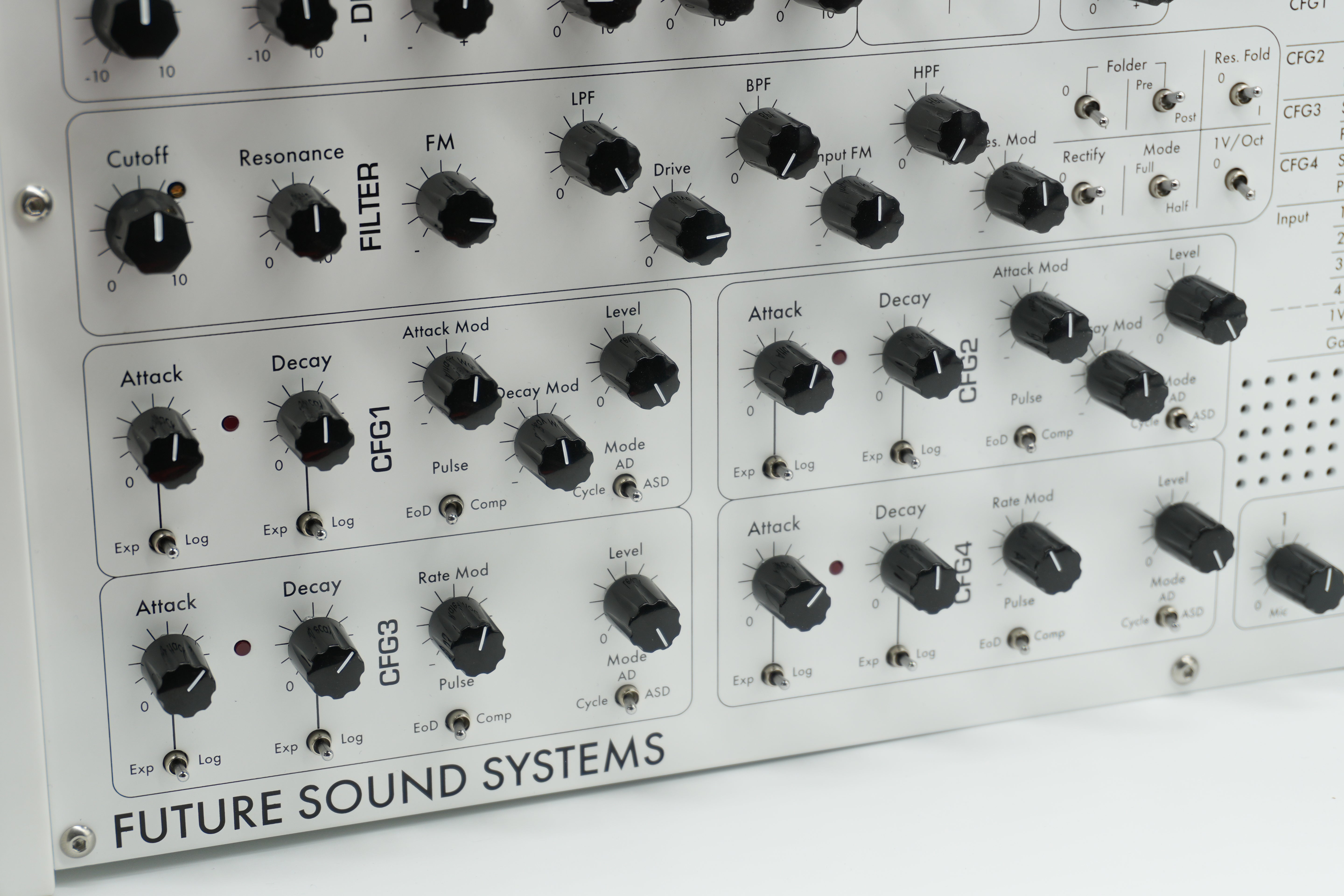 Future Sound Systems Cric Synthesizer - Greyscale Limited Edition - PREORDER