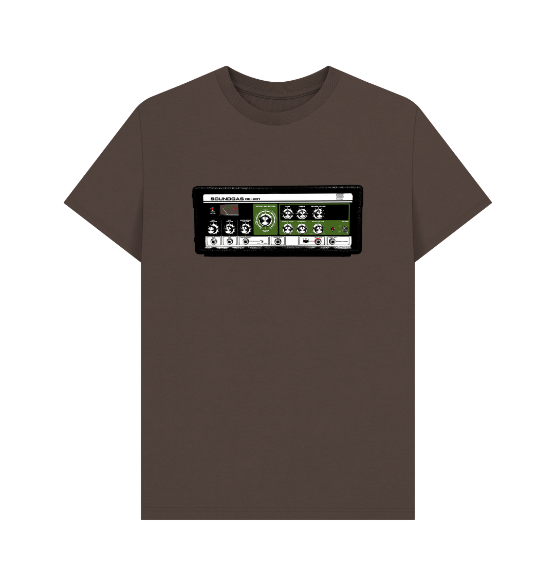 Chocolate Soundgas RE-201 Space Echo Screen T Shirt