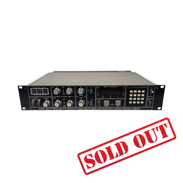 ■051■AMS■ デジタルディレイ＆ピッチシフター■dmx15-80S■現状■ AMS DMX15-80s Stereo Digital Delay (SN 8482) FOR SALE – Soundgas
