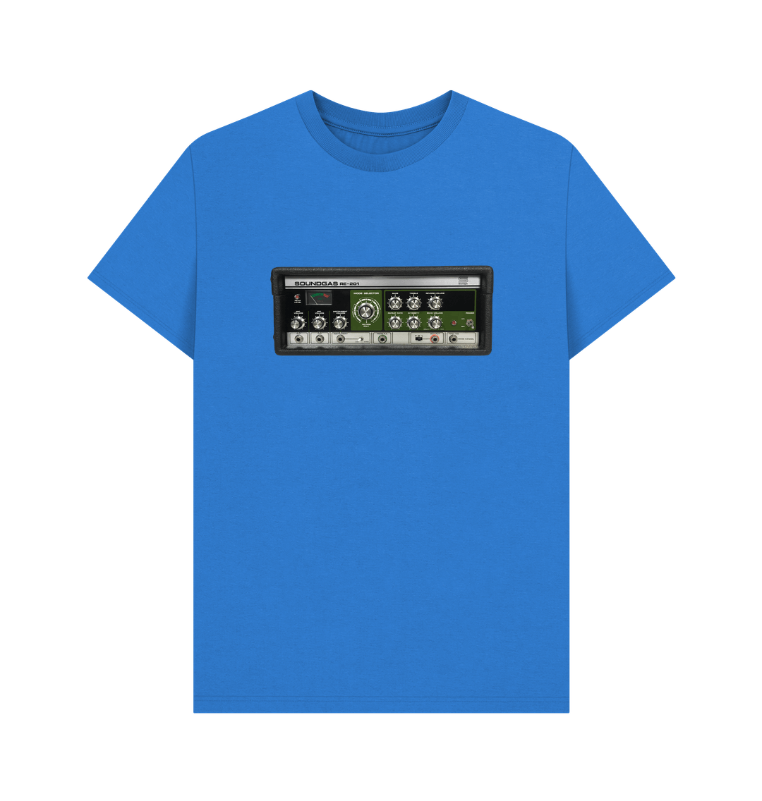 Bright Blue Soundgas RE-201 Space Echo Photo Shirt