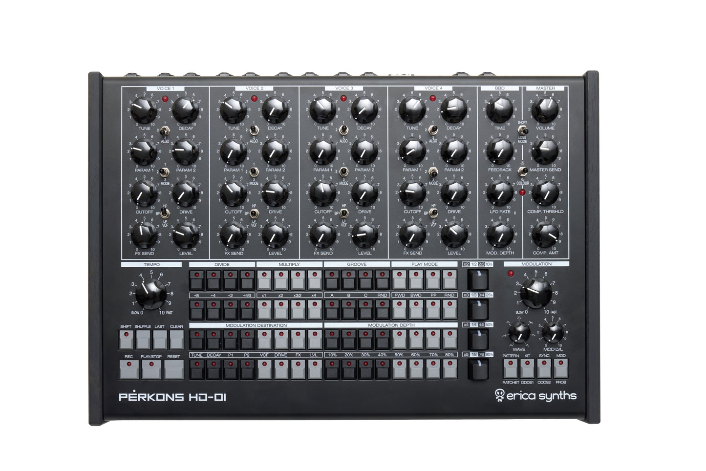 Erica Synths Pērkons HD-01 Black