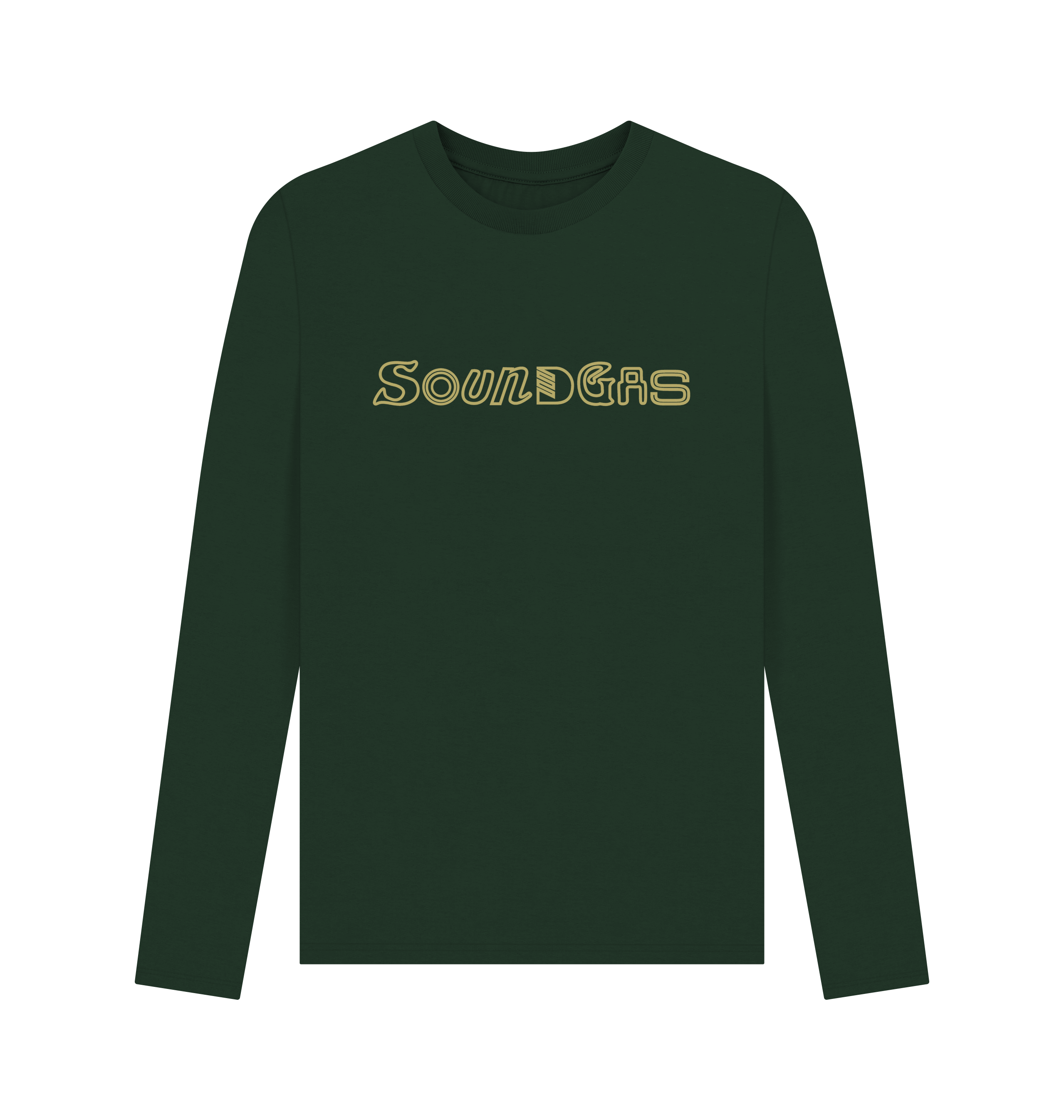 Evergreen Printed Long Sleeve T Shirt Front