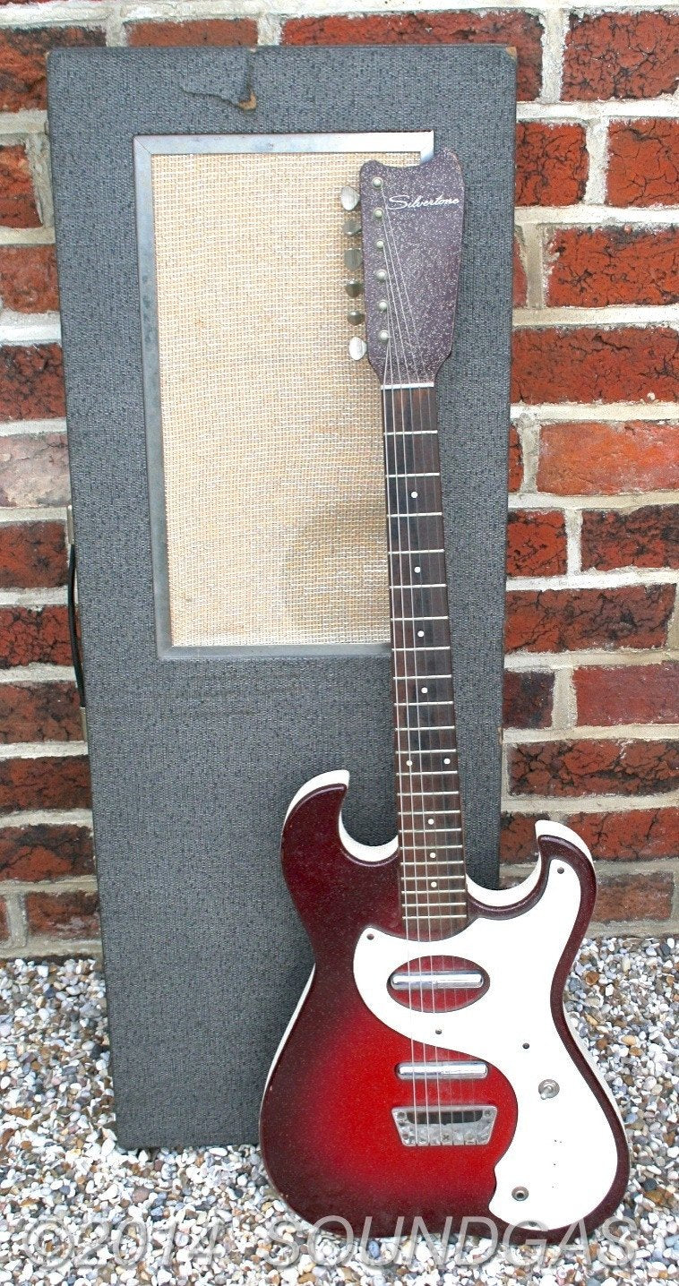 SILVERTONE/DANELECTRO 1457 Amp-In-Case Guitar