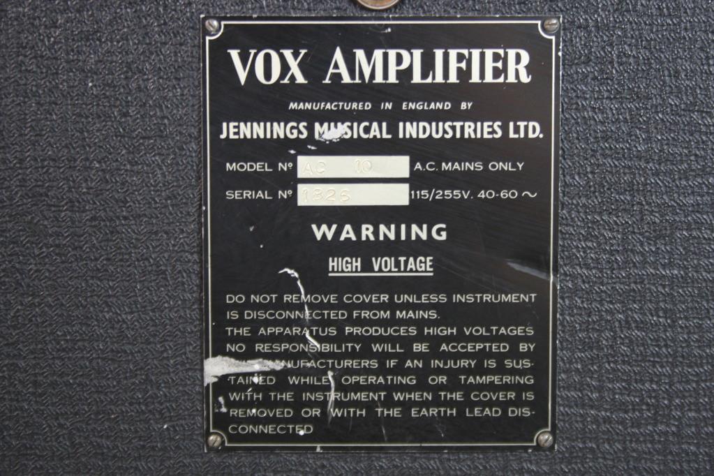 c1964/5 JMI VOX AC-10