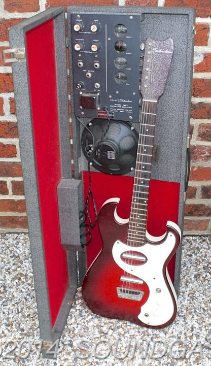 SILVERTONE/DANELECTRO 1457 Amp-In-Case Guitar