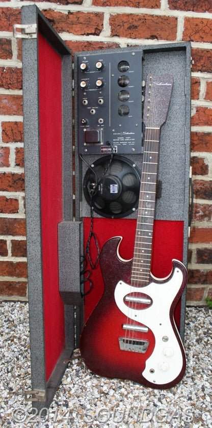 SILVERTONE/DANELECTRO 1457 Amp-In-Case Guitar