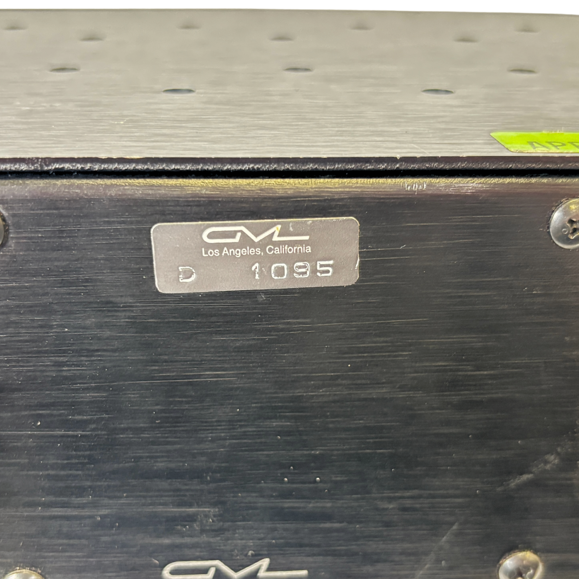 GML EQ Model 8200 Mk1 - SN 1095 plate_2