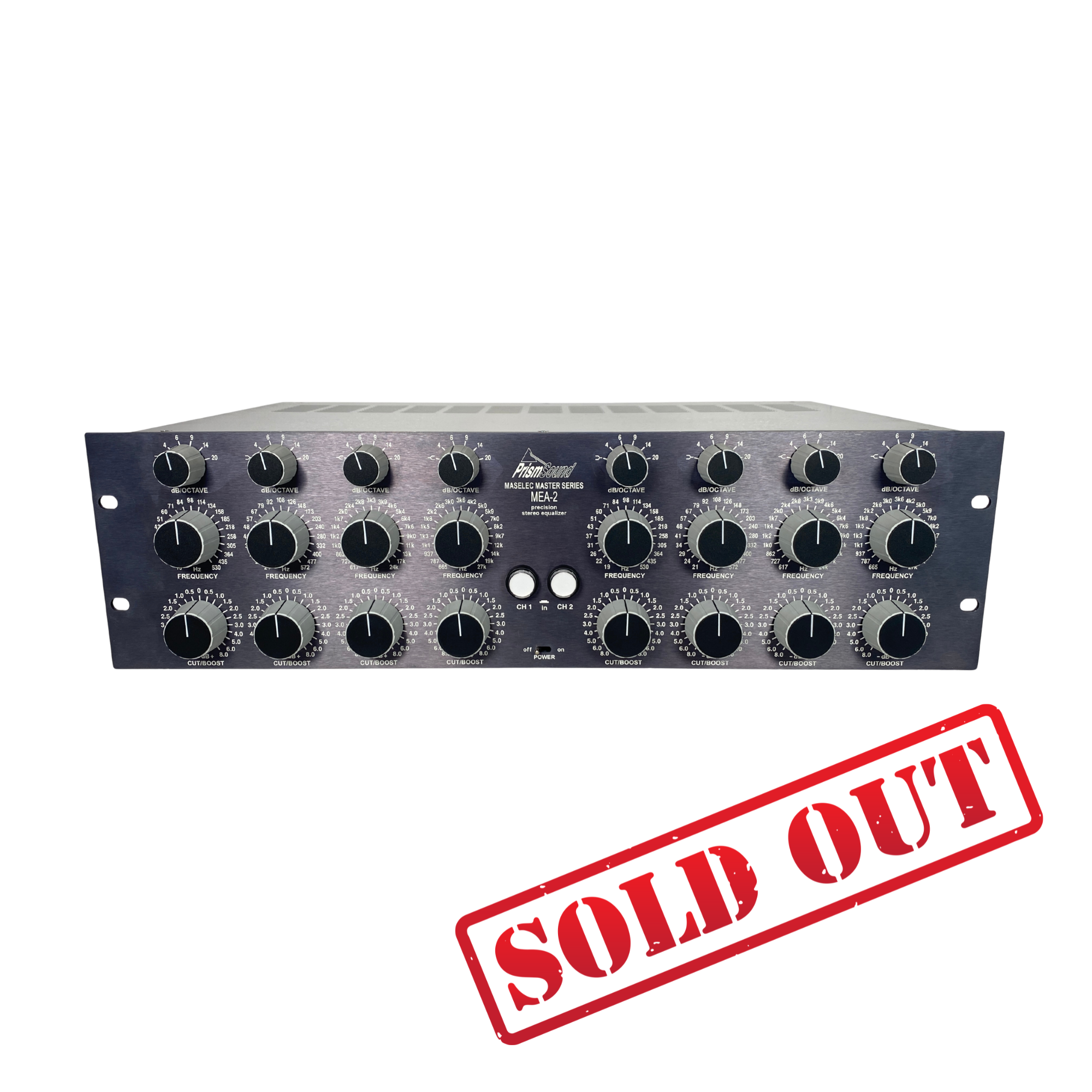 Maselec MEA-2 Precision Stereo Equalizer sold
