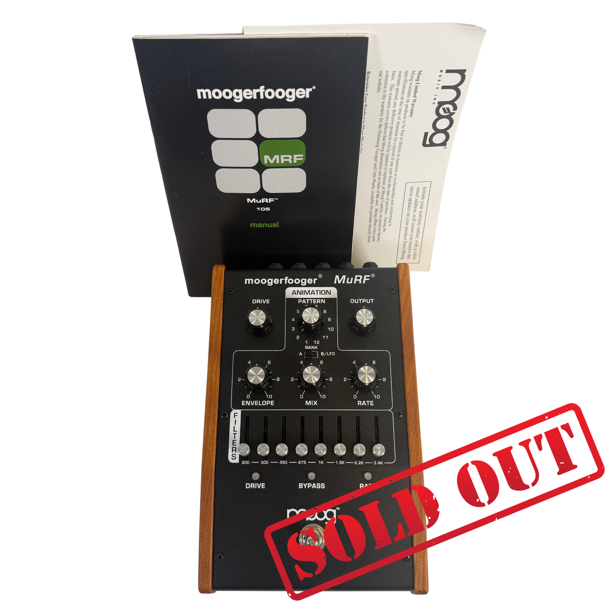 Moog 'Moogerfooger' MF-105 MuRF Pedal - SN 4713 - sold