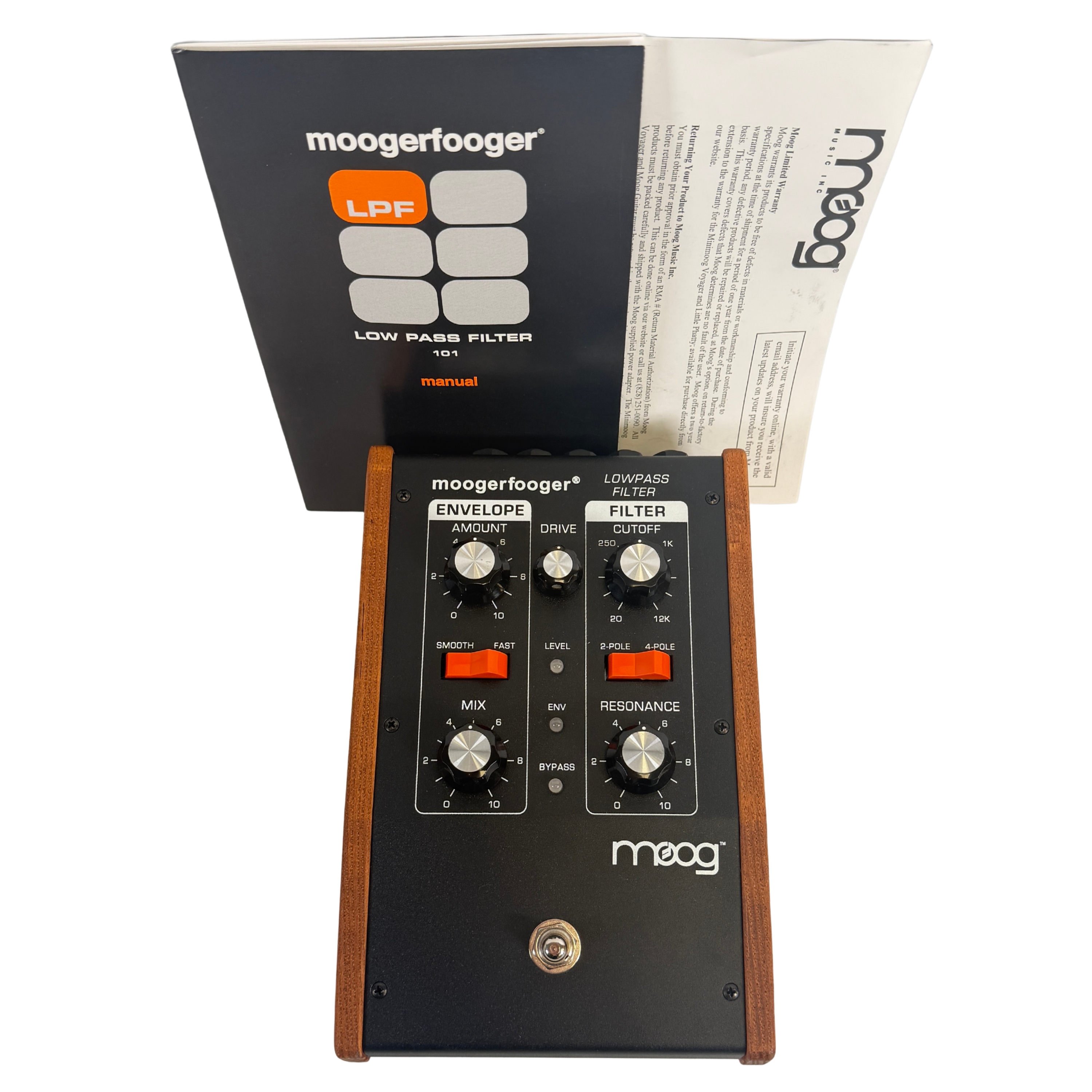 Moog 'Moogerfooger' MF-101 Lowpass Filter Pedal with manual