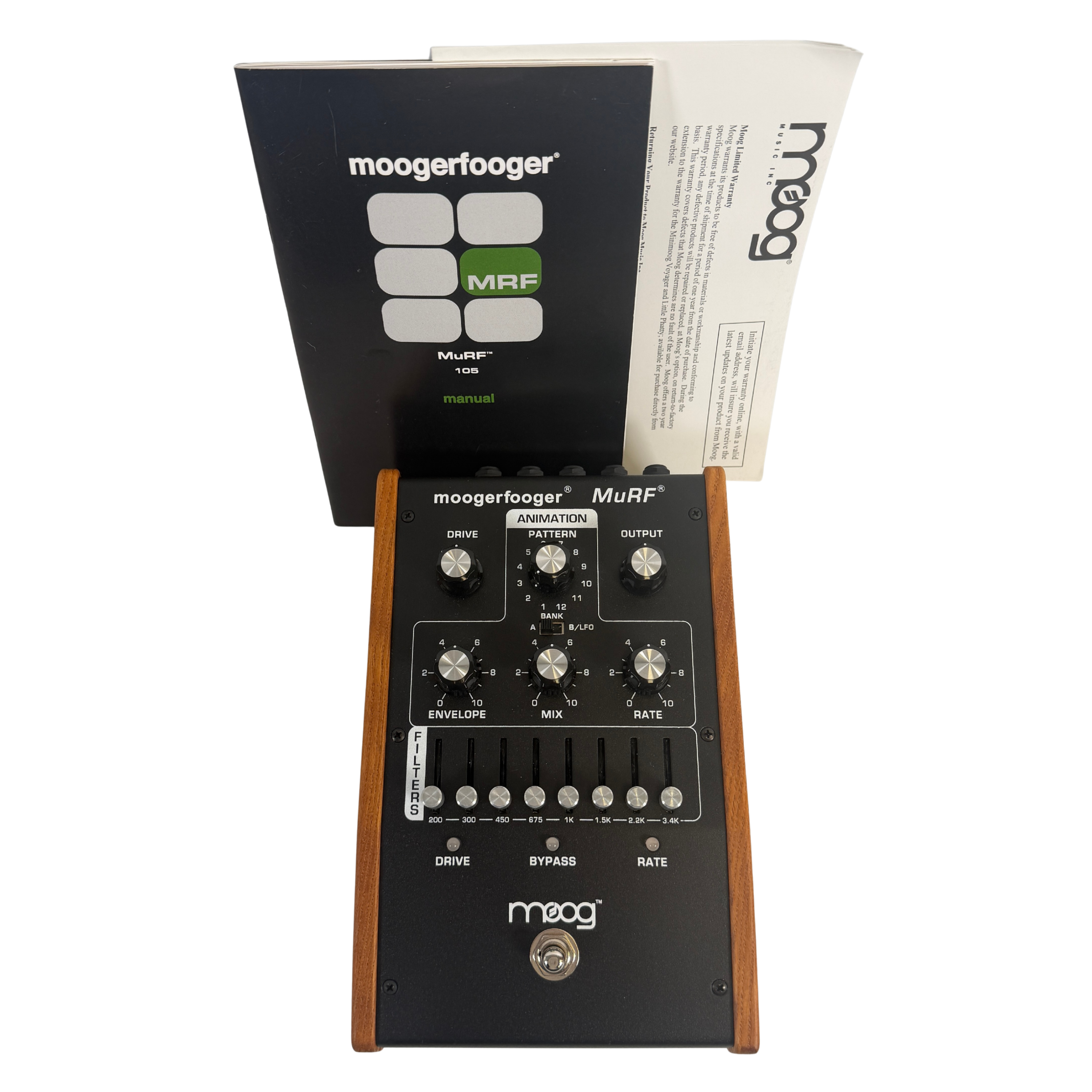 Moog 'Moogerfooger' MF-105 MuRF Pedal with manual